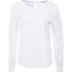 BOSS CASUAL ESPERI Bluzka white. Białe bluzki damskie marki BOSS Casual, na co dzień, bez wzorów, z bawełny, casualowe, bez kołnierzyka, bez rękawów. Za 459,00 zł.