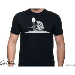 Kwiat - t-shirt - różne rozmiary i kol. Czarne t-shirty męskie Pakamera, m, bez wzorów, bez kołnierzyka. Za 99,00 zł.