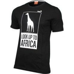 Topy sportowe damskie: Puma Koszulka damska Giraffe Tee czarna r. S (560669 02)