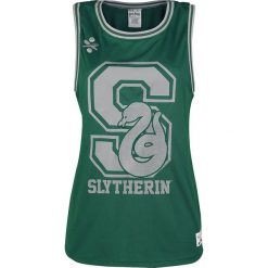 Topy damskie: Harry Potter Slytherin Top damski zielony/szary