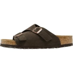 Birkenstock ZÜRICH Klapki mocca. Brązowe kapcie męskie marki Birkenstock, z materiału. Za 399,00 zł.