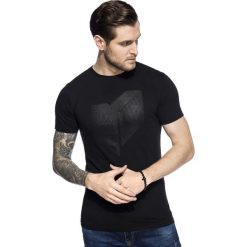 T-shirt BIAGIO TSCS000062. Czarne t-shirty męskie na lato, m, z nadrukiem, z bawełny. Za 79,00 zł.