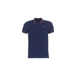 Koszulki polo z krótkim rękawem Scotch Soda YARDN. Niebieskie koszulki męskie Scotch & Soda, s, bez wzorów, z krótkim rękawem. Za 175,20 zł.