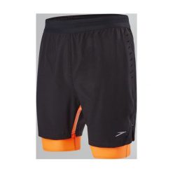 Kąpielówki męskie: Speedo Kąpielówki męskie Lane Hybrid 16 „Watershort Black/Orange r. L (811358C167)