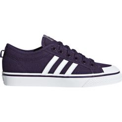 Adidas Originals Nizza Tenisówki Fioletowy. Fioletowe trampki i tenisówki damskie ze skóry. Za 309,95 zł.