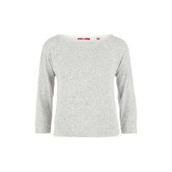 S.Oliver T-Shirt Damski 40 Szary. Szare bluzki damskie marki S.Oliver, s, eleganckie, z dekoltem w łódkę. W wyprzedaży za 93,00 zł.
