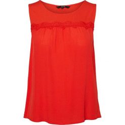 Vero Moda Damska bluzka Alex is SL Top Wvn Fiery Red (rozmiar S). Czerwone bluzki damskie Vero Moda, s, bez wzorów, bez kołnierzyka, bez rękawów. W wyprzedaży za 70,00 zł.