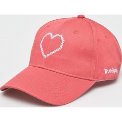 True Spin - Czapka True Love. Pomarańczowe czapki damskie marki True Spin, bez wzorów, z bawełny. W wyprzedaży za 49,90 zł.