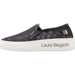 Creepersy damskie: Laura Biagiotti Półbuty wsuwane black