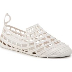Półbuty MELISSA - Melissa Alma Ad 32693 White 01177. Białe półbuty damskie Melissa, na co dzień, bez wzorów, z tworzywa sztucznego, bez obcasa, na płaskiej podeszwie, bez zapięcia. Za 369,00 zł.