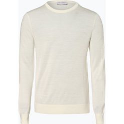 Tiger of Sweden - Sweter męski – Nichols, biały. Białe swetry męskie Tiger of Sweden, m, bez wzorów, z wełny, bez kołnierzyka, bez kaptura. Za 469,95 zł.