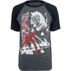 T-shirty męskie: Iron Maiden NOTBBW T-Shirt ciemnoszary/czarny