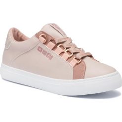 Sneakersy BIG STAR - EE274225 Pink. Różowe półbuty damskie BIG STAR, ze skóry ekologicznej. Za 139,00 zł.