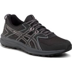 Buty ASICS - Trail Scout 1012A566 Graphite Grey/Watershed Rose 020. Czarne buty sportowe damskie Asics, bez wzorów, ze skóry ekologicznej, sportowe, do biegania. Za 249,00 zł.