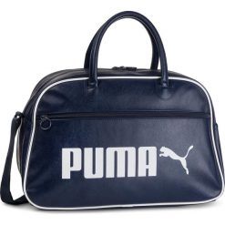 Torba PUMA - Campus Grip Bag Retro 766950 02 Peacoat. Niebieskie torby męskie skórzane Puma, bez wzorów, ze skóry ekologicznej, sportowe. W wyprzedaży za 159,99 zł.