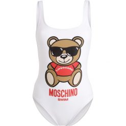 Stroje jednoczęściowe: MOSCHINO SWIM ONE PIECE Kostium kąpielowy white