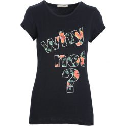 T-shirty damskie: Czarny T-shirt Shadows of dreams