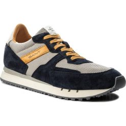 Sneakersy GANT - Duke 16639529 Marine/Sleet Gray G665. Niebieskie półbuty męskie GANT, bez zapięcia. W wyprzedaży za 239,00 zł.