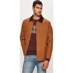 Dickies - Kurtka. Pomarańczowe płaszcze męskie Dickies, s, bez wzorów, z bawełny, długie, bez kaptura. W wyprzedaży za 649,90 zł.