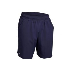 Spodenki tenisowe Dry 500 męskie. Niebieskie spodenki sportowe męskie marki ARTENGO, xl, bez wzorów, z poliesteru, sportowe, tenisowe. Za 34,99 zł.