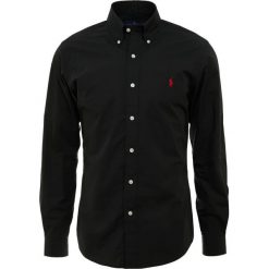 Polo Ralph Lauren NATURAL SLIM FIT Koszula black. Czarne koszule męskie slim Polo Ralph Lauren, m, z bawełny, polo. Za 419,00 zł.