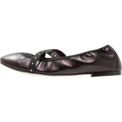 Baleriny damskie lakierowane: mint&berry Baleriny z zapięciem black