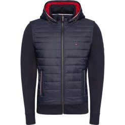 Kurtka przejściowa TOMMY HILFIGER Mixed Media Zip MW0MW14213. Niebieskie kurtki męskie TOMMY HILFIGER, m, bez wzorów, bez kaptura. Za 899,00 zł.