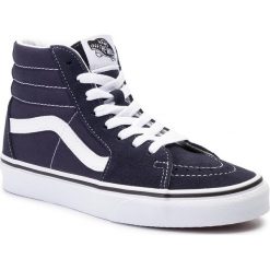 Sneakersy VANS - Sk8-Hi VN0A4BV6V7E1 Night Sky/True White. Niebieskie sneakersy damskie Vans, ze skóry. Za 359,00 zł.