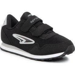 Sneakersy SPRANDI - CP23-15777-02 RO Black. Czarne trampki chłopięce Sprandi, bez wzorów, ze skóry ekologicznej, na rzepy. Za 79,99 zł.