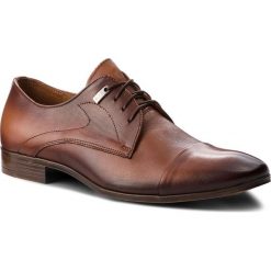 Półbuty SERGIO BARDI - Bannio FW127366718IG 104. Brązowe buty wizytowe męskie marki Sergio Bardi, ze skóry. W wyprzedaży za 179,00 zł.