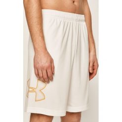 Under Armour - Szorty 1306443. Białe spodenki sportowe męskie s, z dzianiny, sportowe. W wyprzedaży za 79,90 zł.