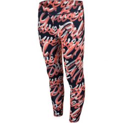 Legginsy sportowe dziewczęce (122-164) JLEG402 - multikolor. Szare legginsy dziewczęce 4F JUNIOR, bez wzorów, z dzianiny, sportowe. Za 69,99 zł.