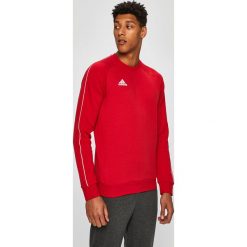 Adidas Performance - Bluza. Czerwone bluzy męskie adidas Performance, s, z nadrukiem, z bawełny, z okrągłym kołnierzem, bez rękawów, bez kaptura. Za 169,90 zł.