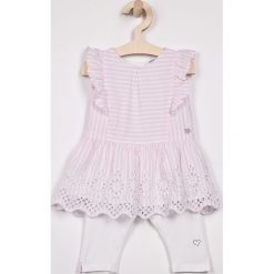 Spodnie dresowe dziewczęce: Blukids – Komplet dziecięcy 74-98 cm