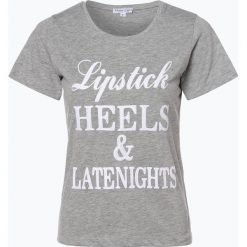Marie Lund - T-shirt damski, szary. Niebieskie t-shirty damskie marki Marie Lund, l, z haftami. Za 39,95 zł.