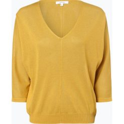 Opus - Sweter damski – Palila, żółty. Żółte swetry damskie Opus, bez wzorów, eleganckie, bez rękawów, bez kaptura. Za 199,95 zł.