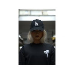 Bluza TGND Black. Czarne bluzy damskie marki Harp Team, s, z nadrukiem, z bawełny, bez rękawów, bez kaptura. Za 119,00 zł.