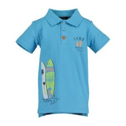 Blue Seven Koszulka Polo Chłopięca 110 Niebieski. Niebieskie t-shirty chłopięce Blue Seven, bez wzorów, bez rękawów. Za 65,00 zł.