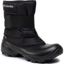 Śniegowce COLUMBIA - Youth Rope Tow Kruser 2 BY1203 Black/Columbia Grey 010. Czarne śniegowce chłopięce Columbia, bez zapięcia. W wyprzedaży za 209,00 zł.