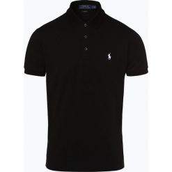 Polo Ralph Lauren - Męska koszulka polo – Slim fit, czarny. Czarne koszulki męskie Polo Ralph Lauren, m, bez wzorów, z bawełny, eleganckie, bez rękawów. Za 499,95 zł.