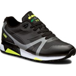 Sneakersy DIADORA - N9000 Bright Protection 501.171102 01 C6305 Black/Yellow Fluo. Czarne sneakersy męskie Diadora, na co dzień, bez wzorów, ze skóry ekologicznej, eleganckie, bez zapięcia. W wyprzedaży za 269,00 zł.