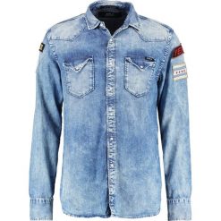 Replay Koszula blue denim. Niebieskie koszule męskie Replay, xs, bez wzorów, z bawełny, bez kołnierzyka, bez rękawów. W wyprzedaży za 461,45 zł.