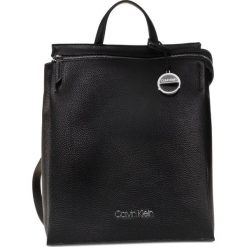 Plecak CALVIN KLEIN - Sided Backpack K60K606348 BAX. Czarne plecaki damskie Calvin Klein, bez wzorów, ze skóry ekologicznej, eleganckie. Za 649,00 zł.
