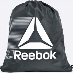 Reebok - Plecak. Czarne plecaki męskie marki Reebok, bez wzorów, z poliesteru. W wyprzedaży za 37,90 zł.