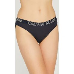Calvin Klein Underwear - Figi. Niebieskie figi damskie marki Calvin Klein Underwear, s, z elastanu. Za 69,90 zł.