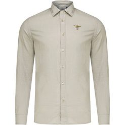 Koszula AERONAUTICA MILITARE. Szare koszule męskie z bawełny. W wyprzedaży za 351,00 zł.