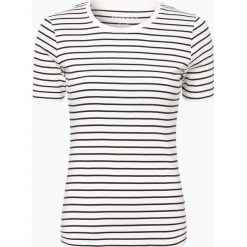 Brookshire - T-shirt damski, beżowy. Brązowe t-shirty damskie marki brookshire, s, w paski, bez kołnierzyka. Za 69,95 zł.