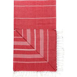Chusty damskie: Chusta hammam w kolorze czerwonym – 180 x 95 cm