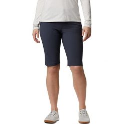 Spodenki Columbia PASSO ALTO SHORT 1443151425. Niebieskie szorty damskie Columbia, bez wzorów. Za 264,99 zł.