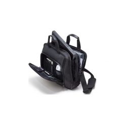 Torba do laptopa Dicota Top Traveller Eco 15.6" D30827. Czarne torby na laptopa marki Dicota, w paski. Za 278,99 zł.